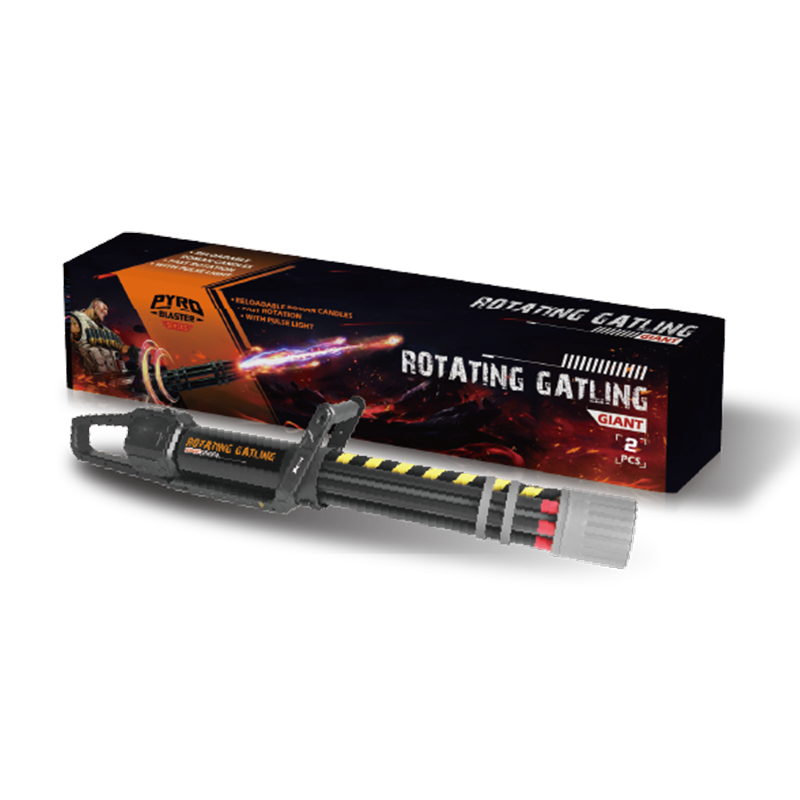 Вращающийся гатлинг 375shots Roman Candle MC007 Изображение