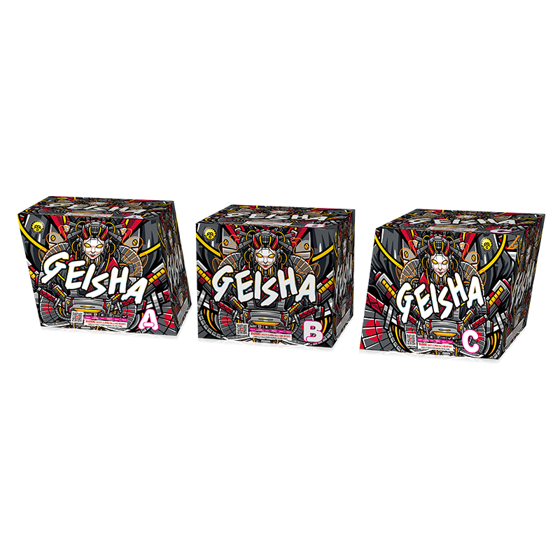 Geisha 25 выстрелов 500 г торт ассортимент MC579